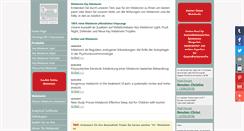 Desktop Screenshot of keymelatonin.de